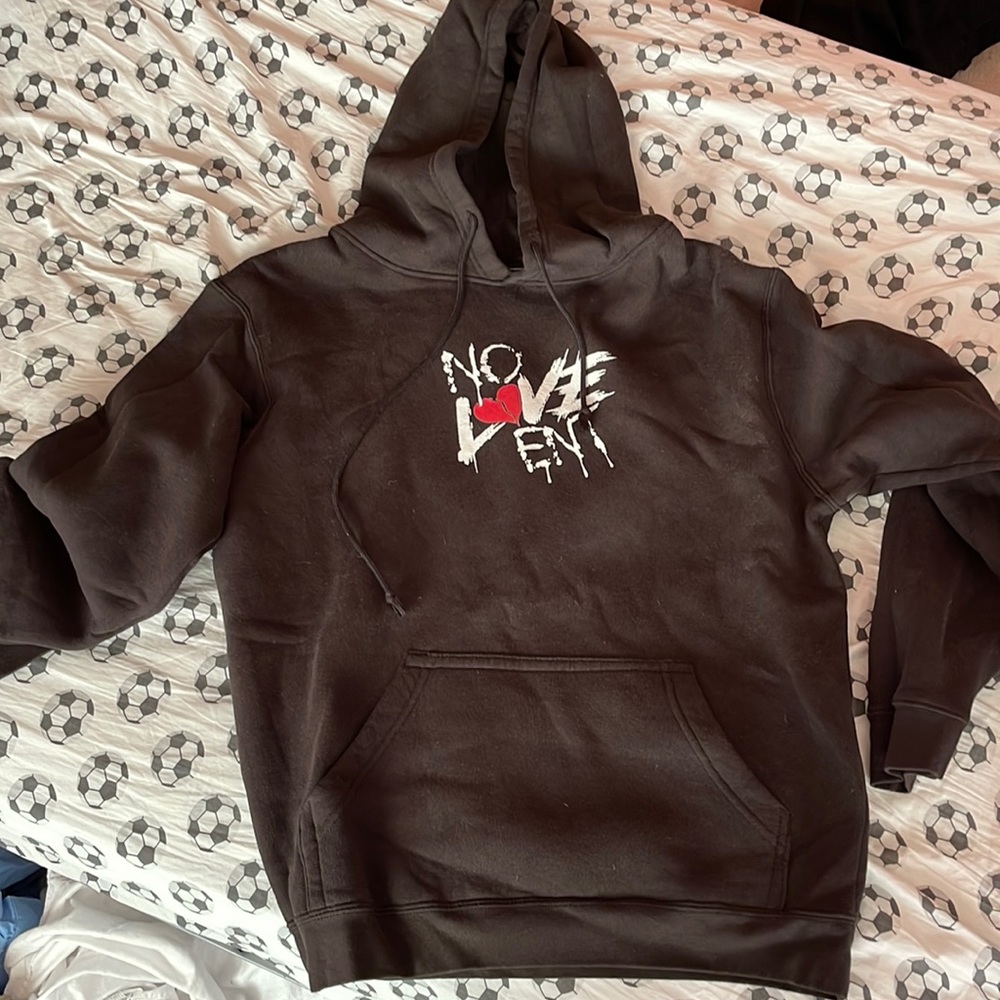 Black NLE (No Love Entertainment) Hooded Sweatshirt